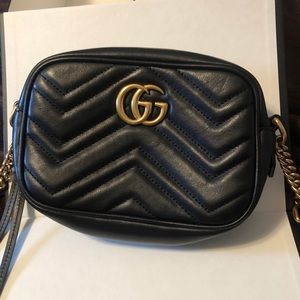 Gucci Marmont matelasse mini bag